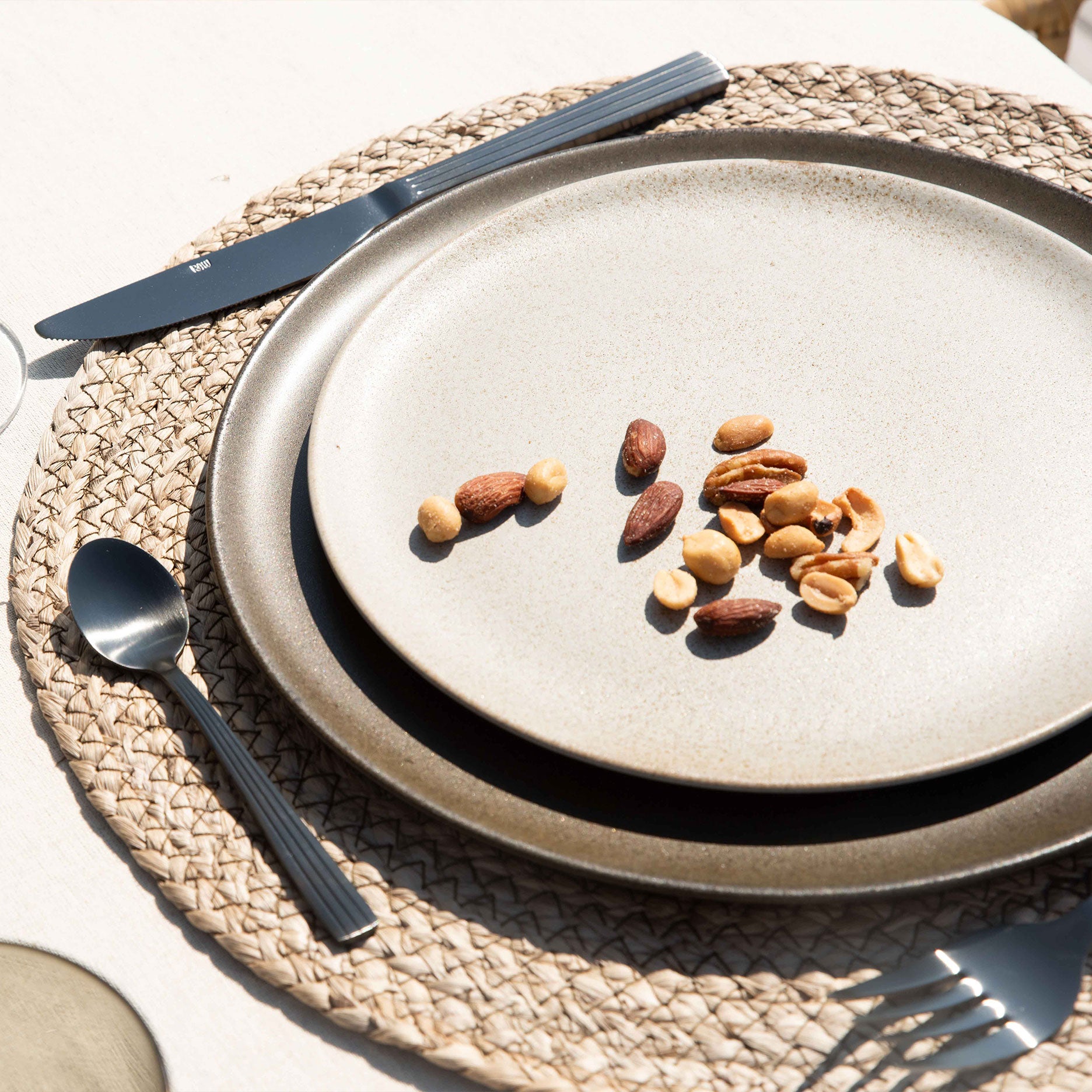 RAW frokosttallerken Ø23 cm sandy beige